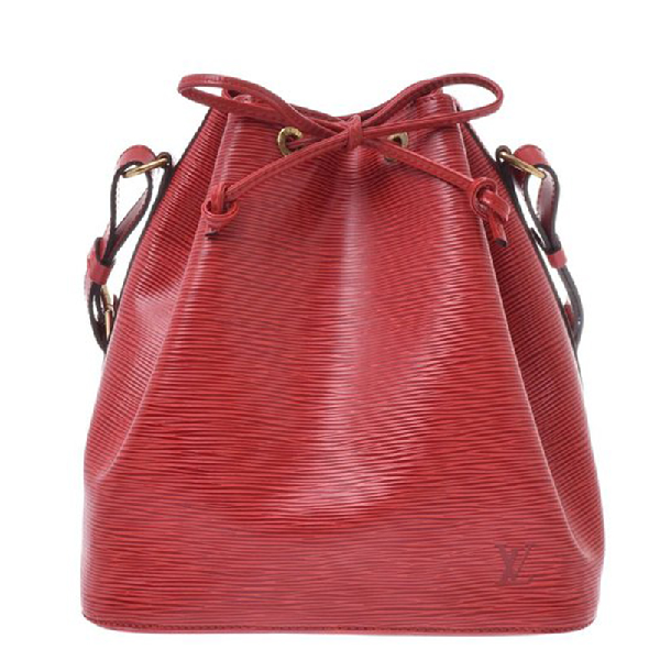 Pre-Owned Louis Vuitton Red Epi Leather Petit Noe Bag | ModeSens