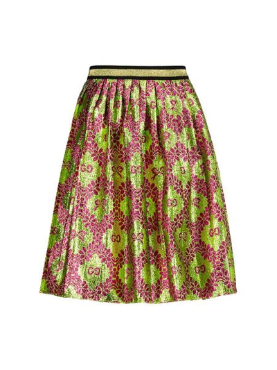Gucci Kids Skirt For Girls In Green