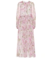 ZIMMERMANN SUPER EIGHT BRAID SILK MIDI DRESS,P00437131