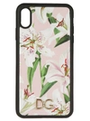 DOLCE & GABBANA DAUPHINE PRINT IPHONE XS MAX COVER,11195266