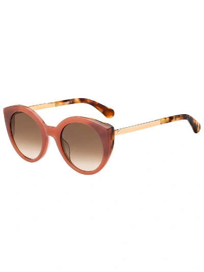 Kate Spade Norina/s Sunglasses In Burg Havana