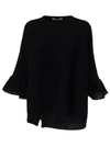 VALENTINO RUFFLED CUFFS jumper,11194940