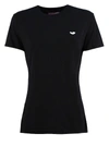 CHIARA FERRAGNI BLACK COTTON T-SHIRT,11200804