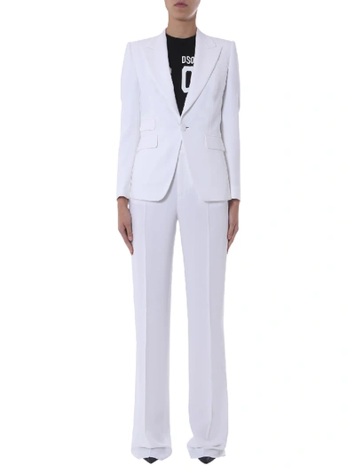 Dsquared2 Santa Monica Suit In Bianco