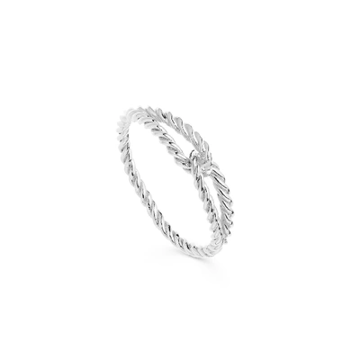 Missoma Silver Twine Ring