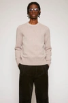 Acne Studios Kai Iris Purple In Shetland Wool Sweater