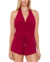 Magicsuit Bianca Romper Women's Swimsuit In Vamp