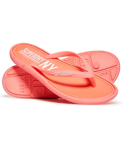 Superdry Nyc Flip Flops In Pink | ModeSens