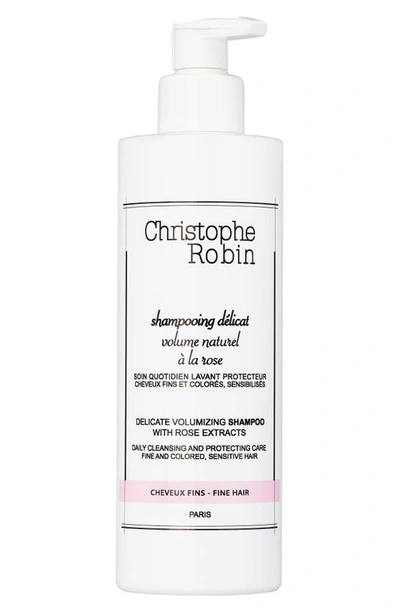 CHRISTOPHE ROBIN DELICATE VOLUMIZING SHAMPOO WITH ROSE EXTRACTS, 8.3 OZ,200017637
