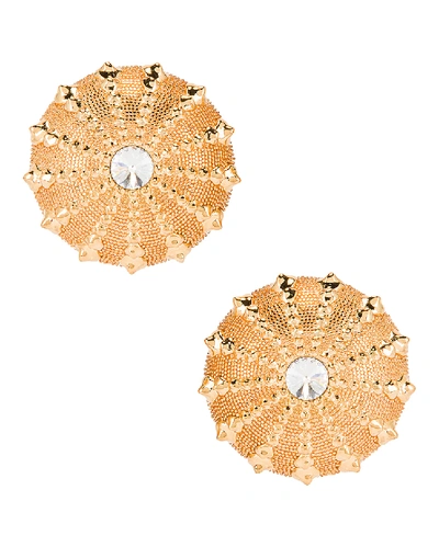 Ninon Patmos Sea Urchin Earrings In Gold