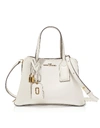 Marc Jacobs The Editor Leather Crossbody Bag In Ivory