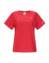 Champion T-shirts In Red
