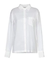 Mauro Grifoni Solid Color Shirts & Blouses In White