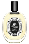 Diptyque L'ombre Dans L'eau Eau De Toilette, 3.4 Oz.