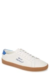 Saint Laurent Low Top Sneaker In Optic White