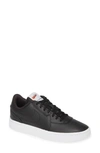 Nike Women's Court Low-top Sneakers In Black/ Team Orange/ White