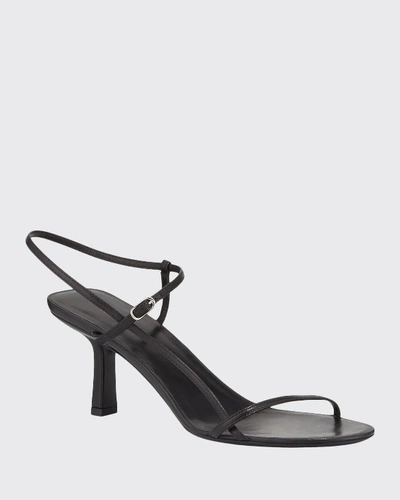 The Row Bare Sandal - 65mm In Black