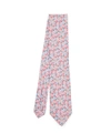 Liberty London Walker Printed Silk Tie In Pink