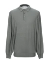 Brunello Cucinelli Sweaters In Dark Green