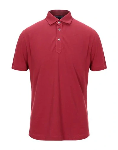 Brunello Cucinelli Polo Shirt In Red