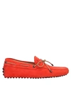 TOD'S TOD'S MAN LOAFERS CORAL SIZE 7 CALFSKIN,11298020VV 4