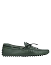 Tod's Loafers In Green