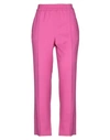 Msgm Casual Pants In Fuchsia