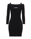 John Richmond Short Dress In Black