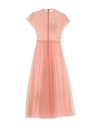 Red Valentino Long Dress In Pink