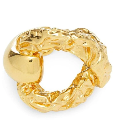Chloé Gold-tone Textured Ring