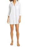 Frank & Eileen Mary White Linen Button-up Shirt