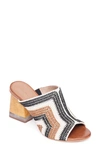 BERNARDO NALA EMBROIDERED MULE,NALA EMBROIDERED