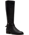 FRYE WOMEN'S MELISSA WIDE CALF RIDING LEATHER BOOTS WOMEN'S SHOES
