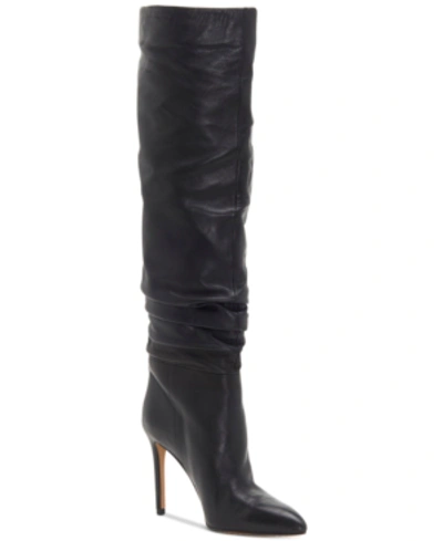 Vince Camuto Kashiana Dress Boots Women's Shoes In Black