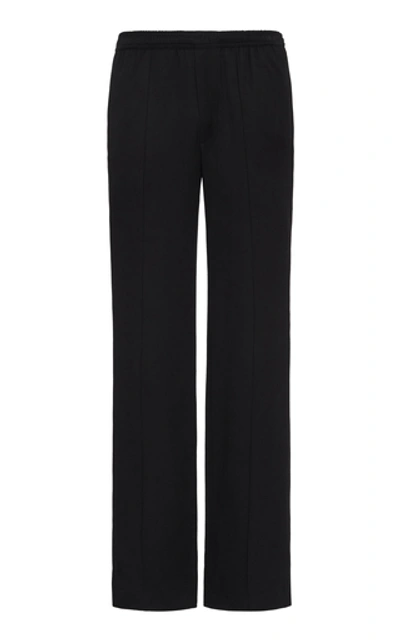 Haider Ackermann Cotton Straight-leg Jogger Trousers In Black