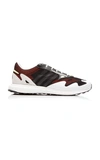 Y-3 Rhisu Run Low-top Sneakers In Black/white