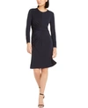 ELIE TAHARI WINDA PLEATED TWISTED DRESS