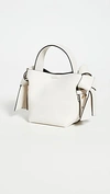 Acne Studios Musubi Micro Bag White/black In White/black