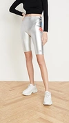 ADIDAS ORIGINALS BY ALEXANDER WANG SILVER SHORTS