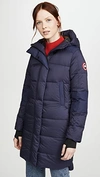 Canada Goose Alliston Coat In Navy