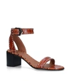 GIVENCHY CROC-EMBOSSED LEATHER SANDALS 60,14951911