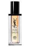 SAINT LAURENT PURE SHOTS NIGHT REBOOT RESURFACING SERUM,LA0579