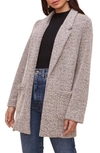 ASTR TWEED KNIT BLAZER,AT12897