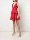 ZUHAIR MURAD EL ROCIO ORGANZA MINI DRESS,ZM20RS335-1