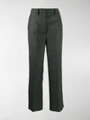PRADA PRINCE OF WALES CHECKED TROUSERS,14417887