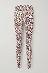 VARLEY DUNCAN ANIMAL-PRINT STRETCH LEGGINGS