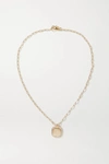 LAURA LOMBARDI NET SUSTAIN STELLA GOLD-PLATED NECKLACE