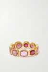 PIPPA SMALL 18-KARAT GOLD RUBY RING