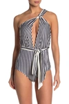 Nicole Miller Convertible One-piece Swimsuit In Cabana Life