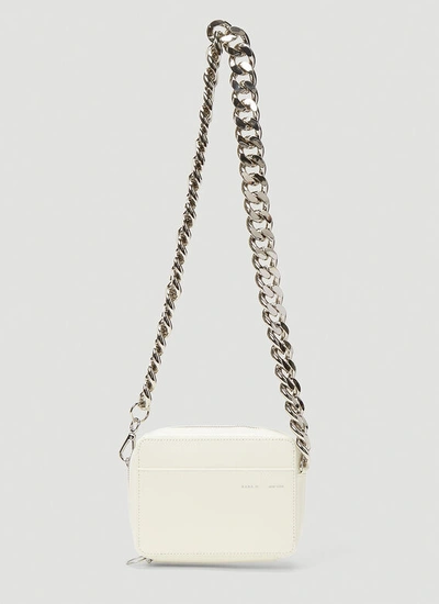 Kara Camera Chain Bag In White